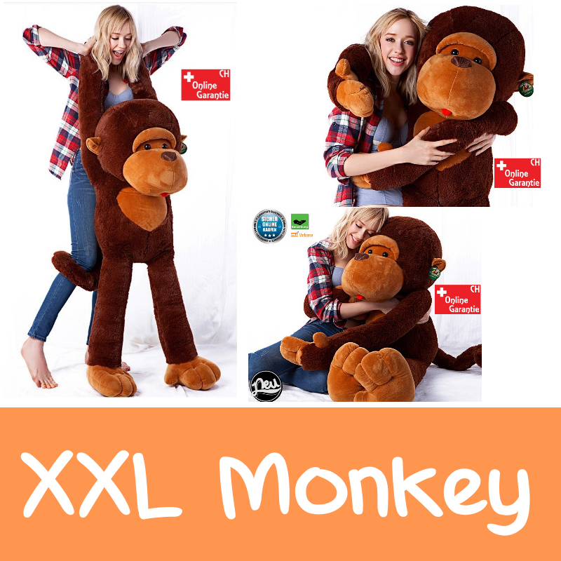 Affe Kuscheltier Xxl